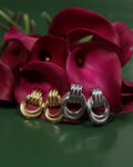Tessa Knot Stud : Hypoallergenic and Water Resistant