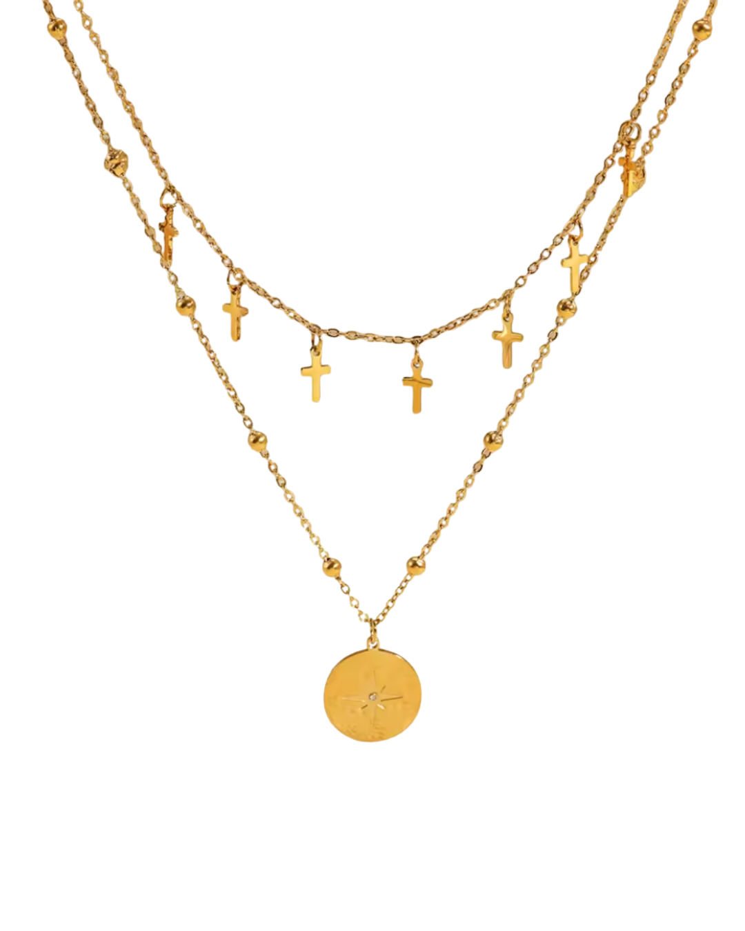 Morning Star Necklace : Hypoallergenic and Water Resistant