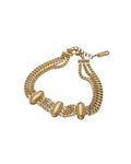 Triple Chain Bracelet : Hypoallergenic and Water Resistant