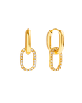 Love Link Hoop Earring : Hypoallergenic and Water Resistant