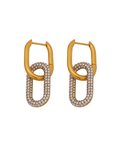 Link Luxe Earring : Hypoallergenic and Water Resistant