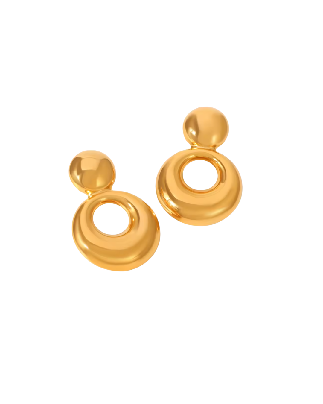 Double Bubble Earring : Hypoallergenic and Water Resistant