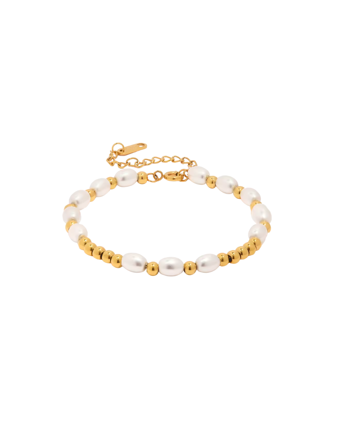 Poppy Pearl Bracelet : Hypoallergenic and Water Resistant