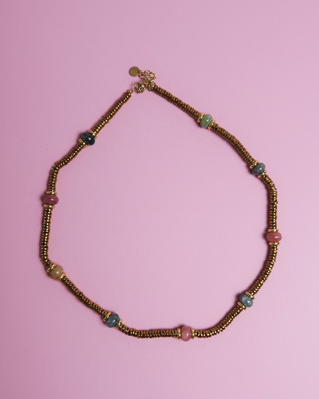 Nora Beaded Necklace : Hypoallergenic and Water Resistant