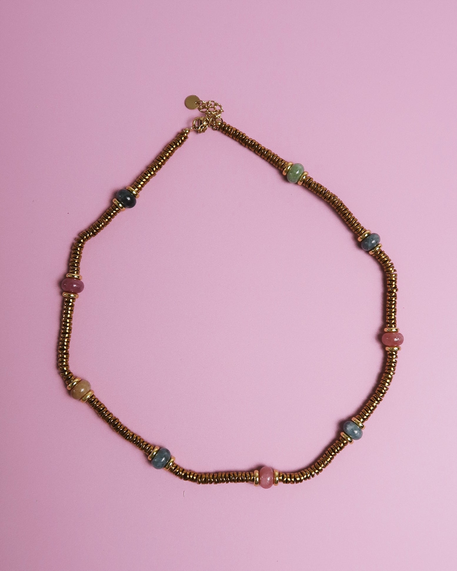 Nora Beaded Necklace : Hypoallergenic and Water Resistant