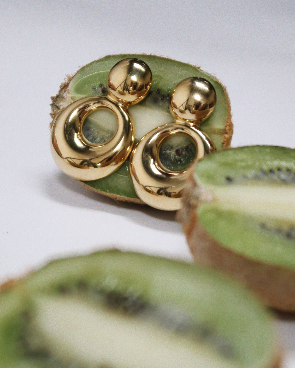 Double Bubble Earring : Hypoallergenic and Water Resistant
