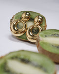 Double Bubble Earring : Hypoallergenic and Water Resistant