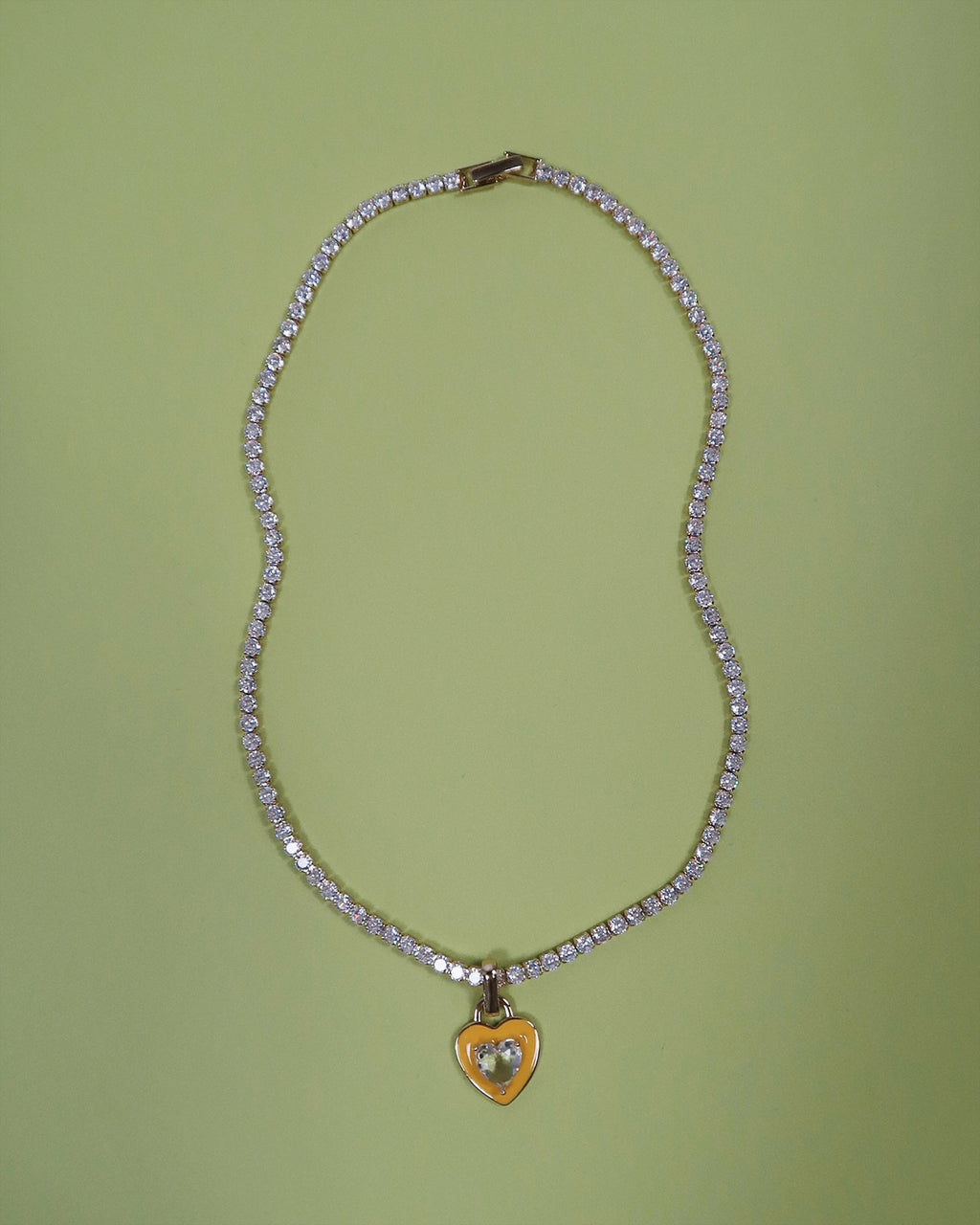 Lucy Love Tennis Necklace : Hypoallergenic and Water Resistant