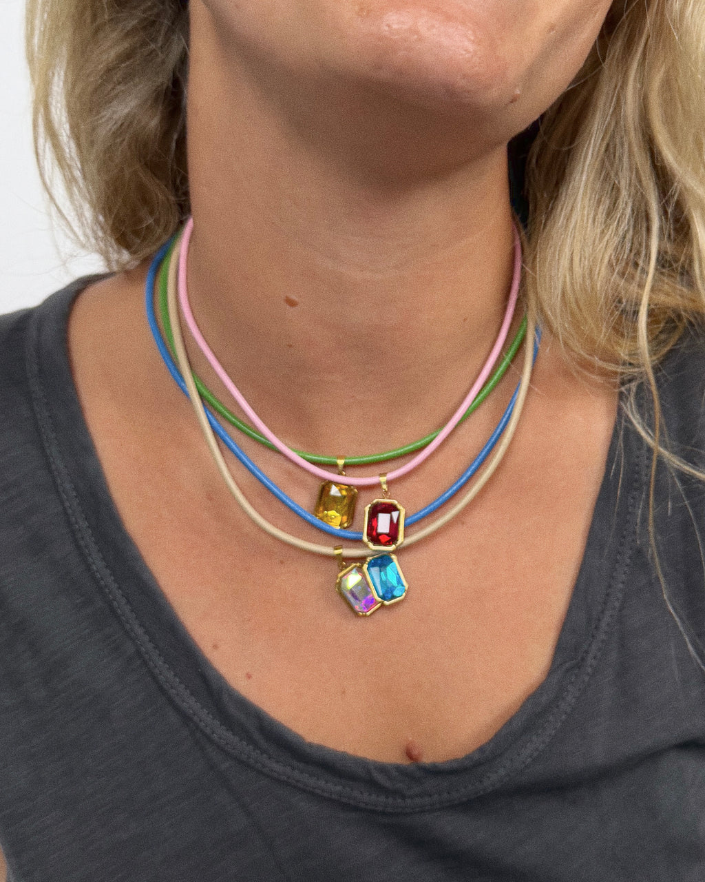 Quin Pendant Necklace : Hypoallergenic and Water Resistant