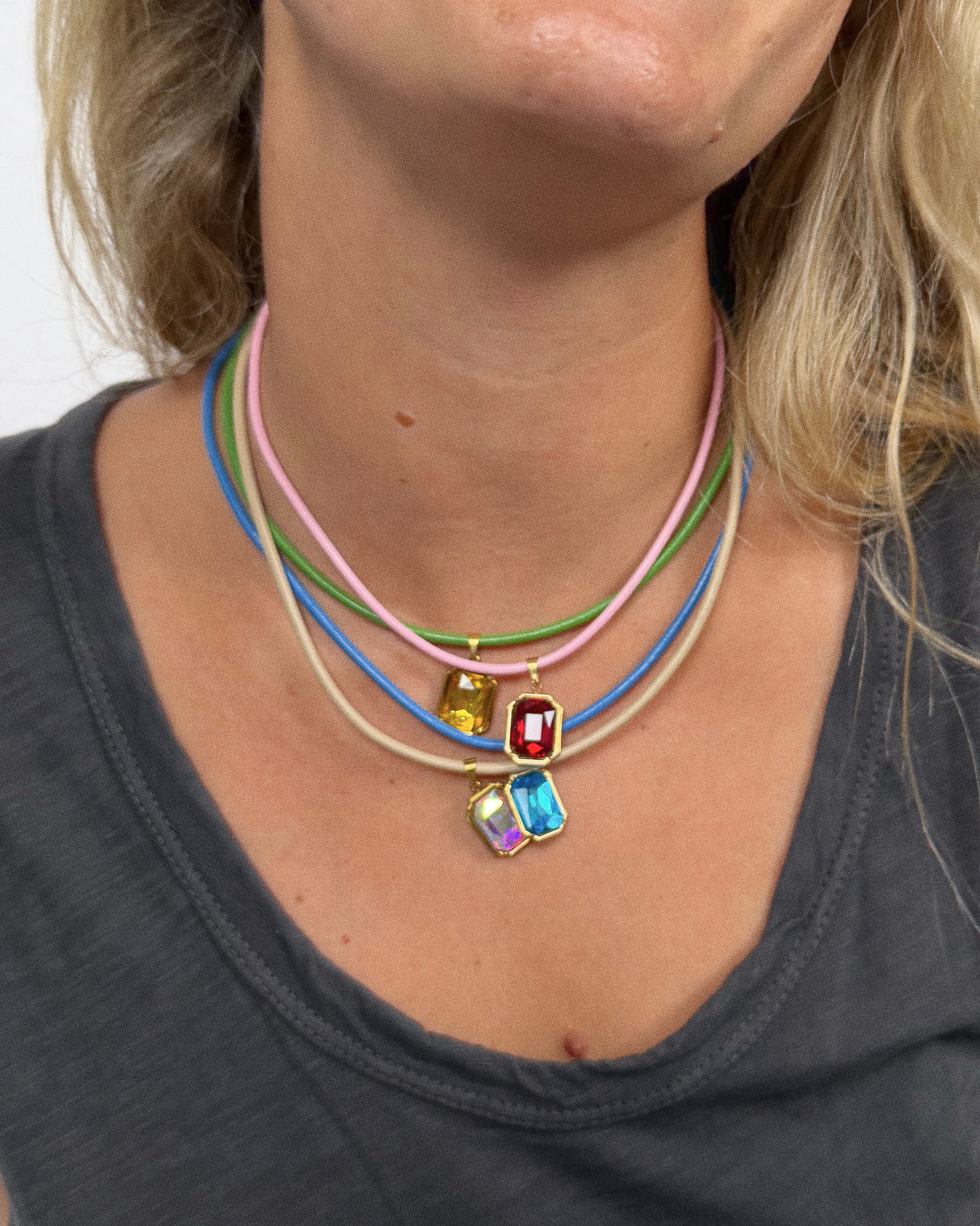 Quin Pendant Necklace : Hypoallergenic and Water Resistant