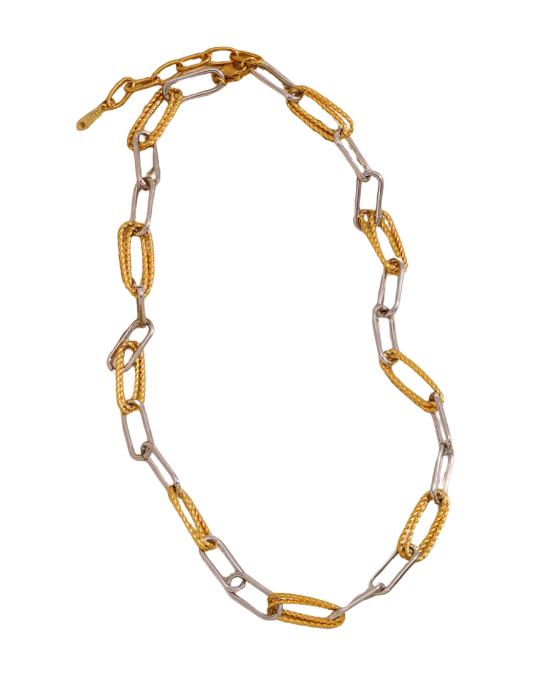 Georgia Two Tone Necklace : Hypoallergenic and Water Resistant