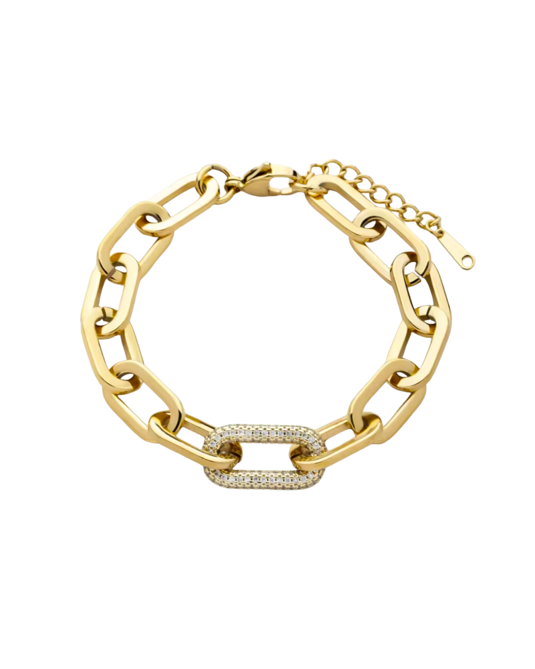 Reagan Link Bracelet : Hypoallergenic and Water Resistant
