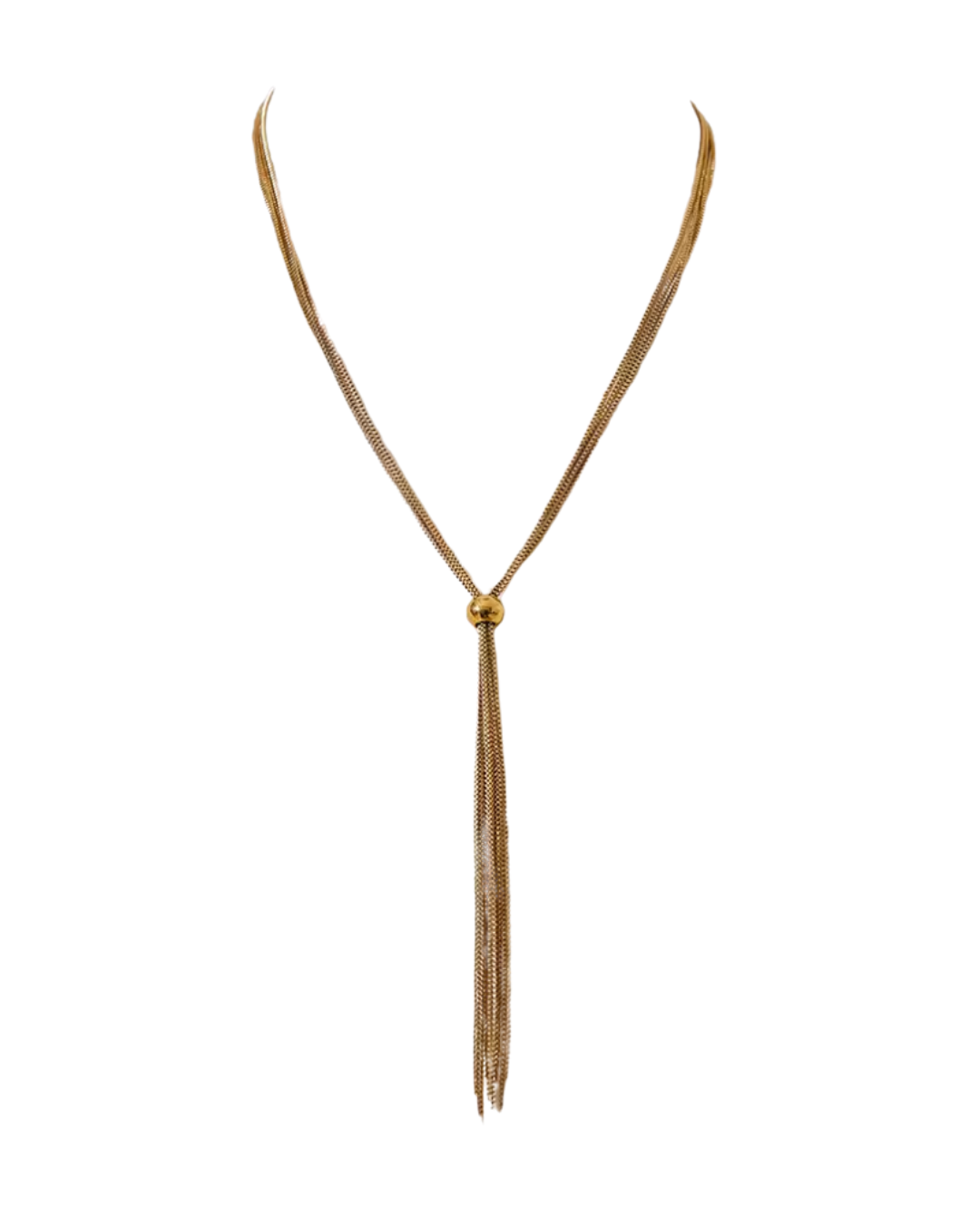 Kenny Tassel Necklace : Hypoallergenic and Water Resistant