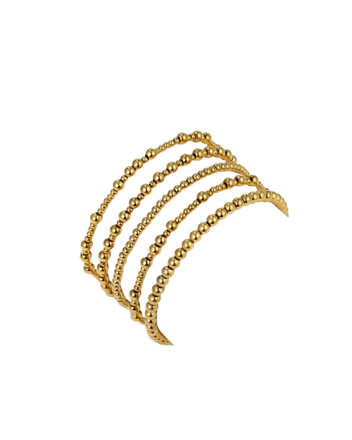 Bubble Beaded Bracelet Set : Hypoallergenic and Water Resistant