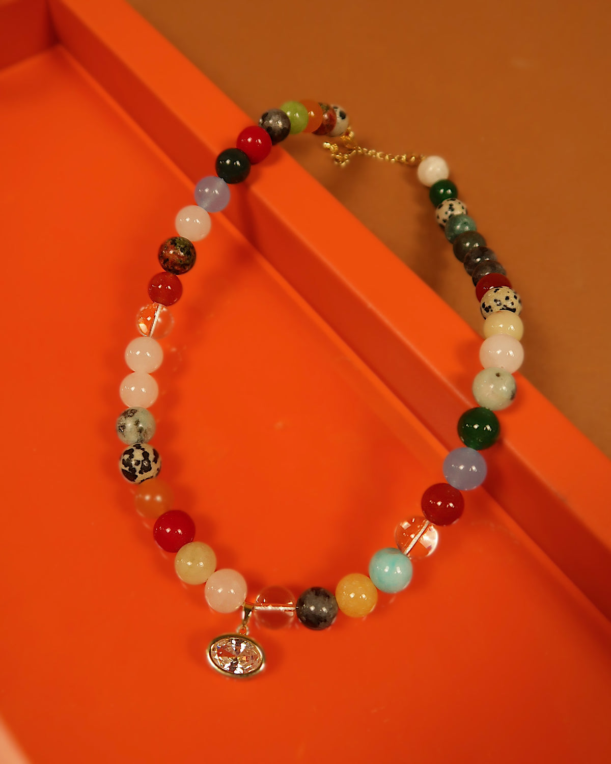 Jovi Beaded Necklace : Hypoallergenic and Water Resistant