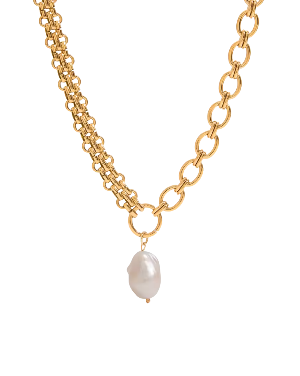 Prague Pearl Necklace : Hypoallergenic and Water Resistant