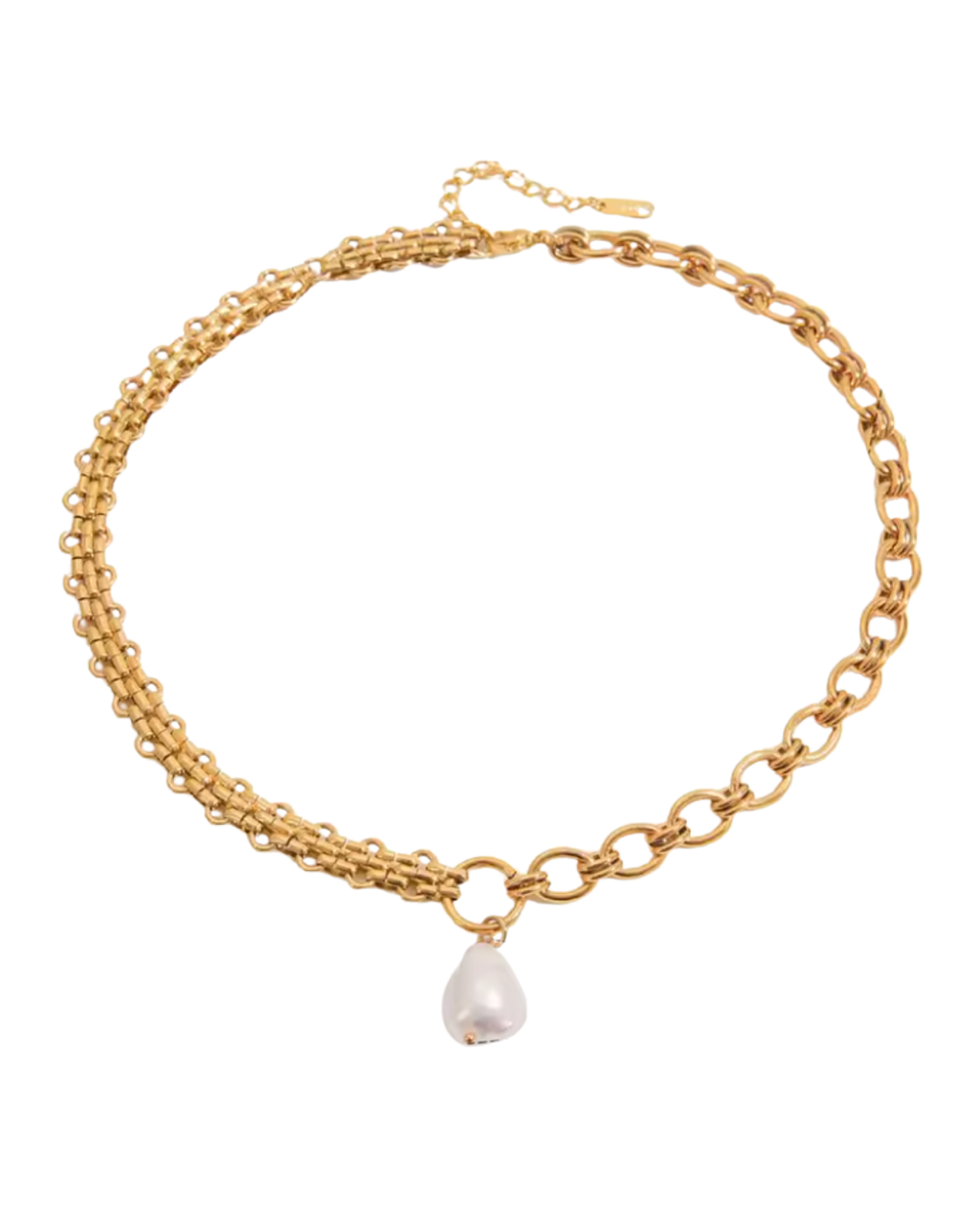 Prague Pearl Necklace : Hypoallergenic and Water Resistant