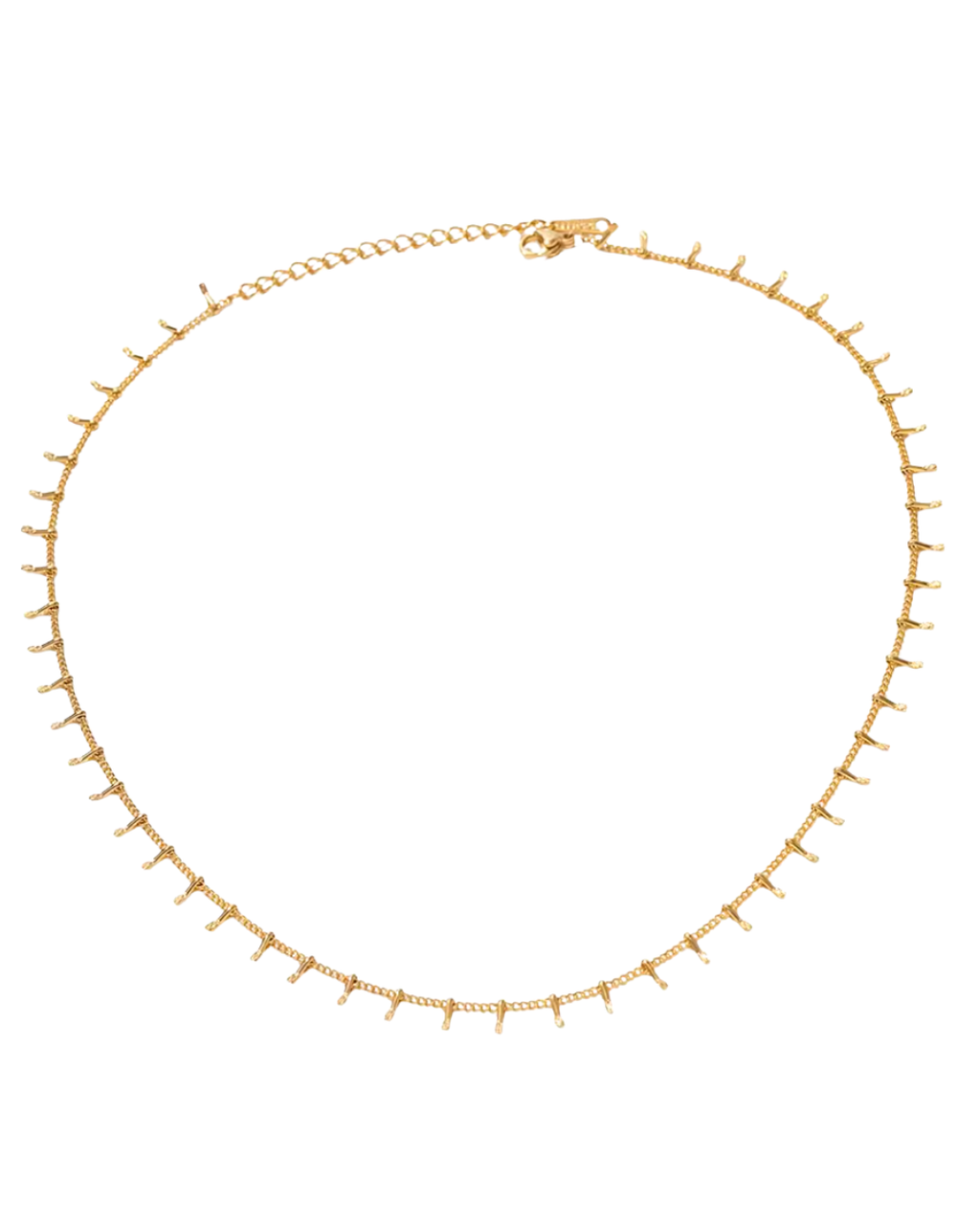 Dainty Frisco Necklace : Hypoallergenic and Water Resistant