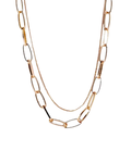 Vail Double Necklace : Hypoallergenic and Water Resistant