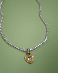 Lucy Love Tennis Necklace : Hypoallergenic and Water Resistant