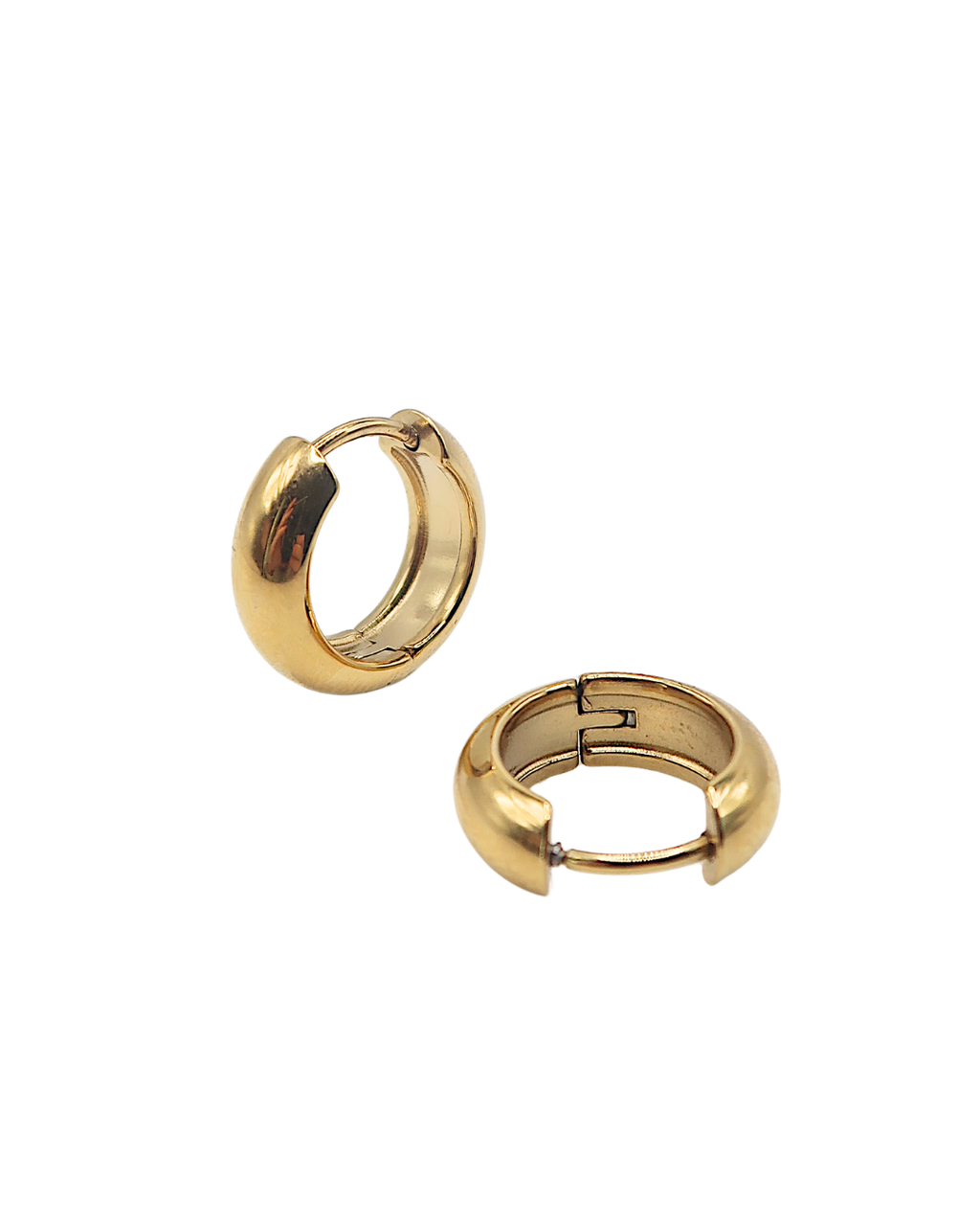 Small Harlow Hoop : Hypoallergenic and Water Resistant