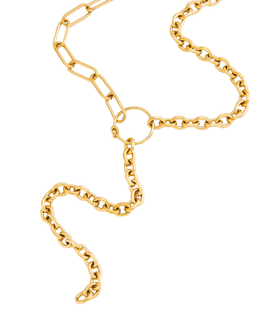 Seattle Drop Chain Necklace : Hypoallergenic and Water Resistant