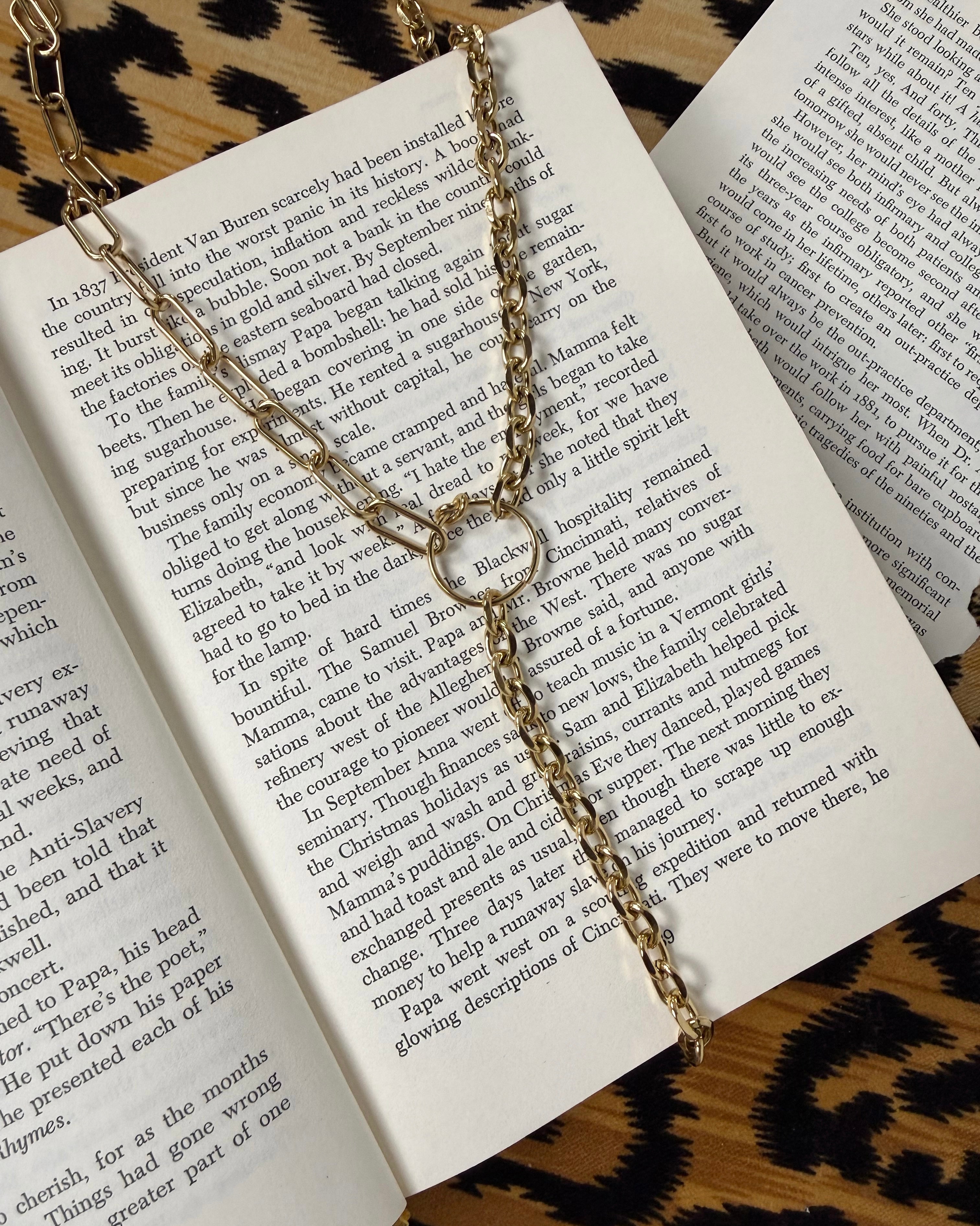 Seattle Drop Chain Necklace : Hypoallergenic and Water Resistant