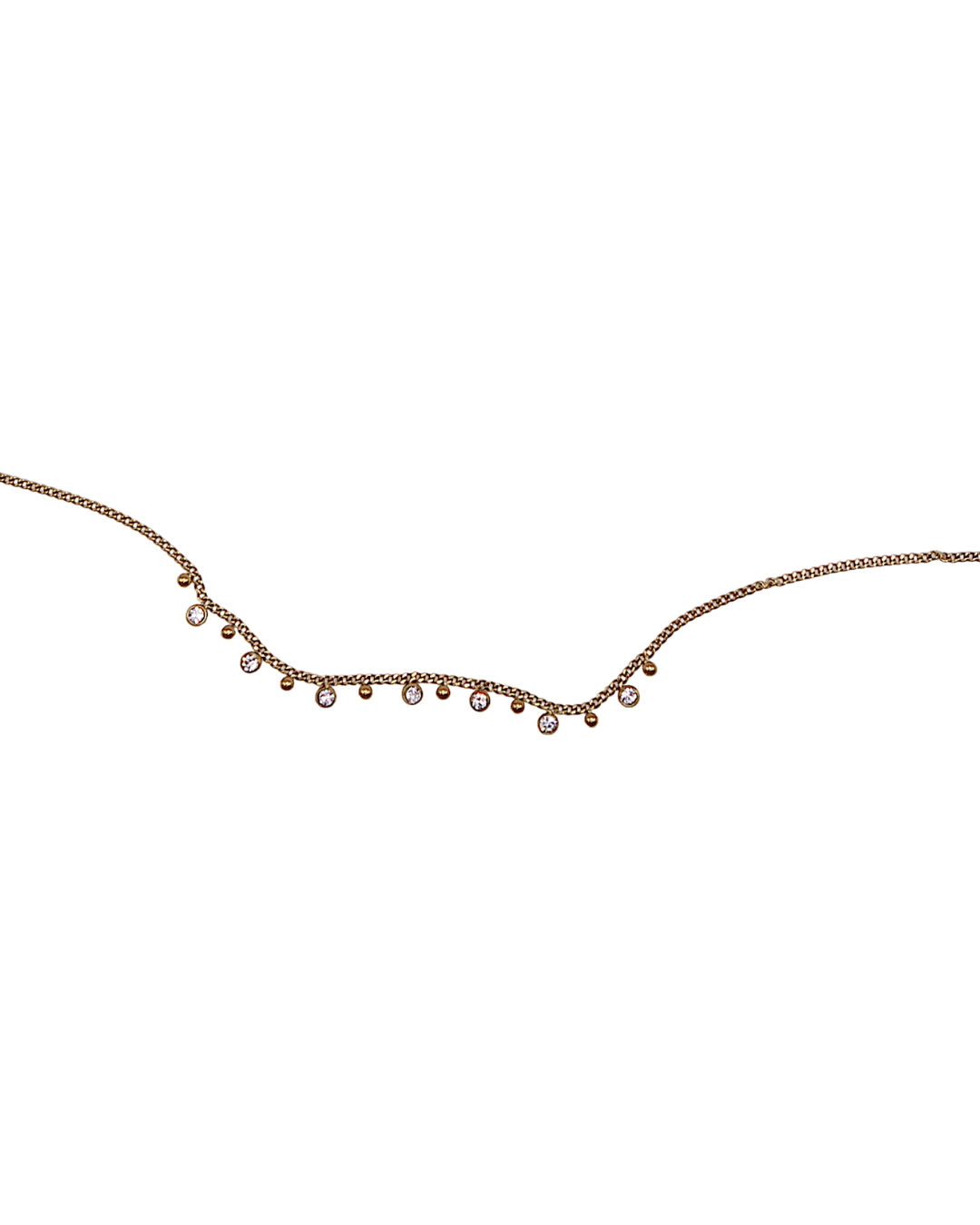 Dainty Dallas Necklace : Hypoallergenic and Water Resistant