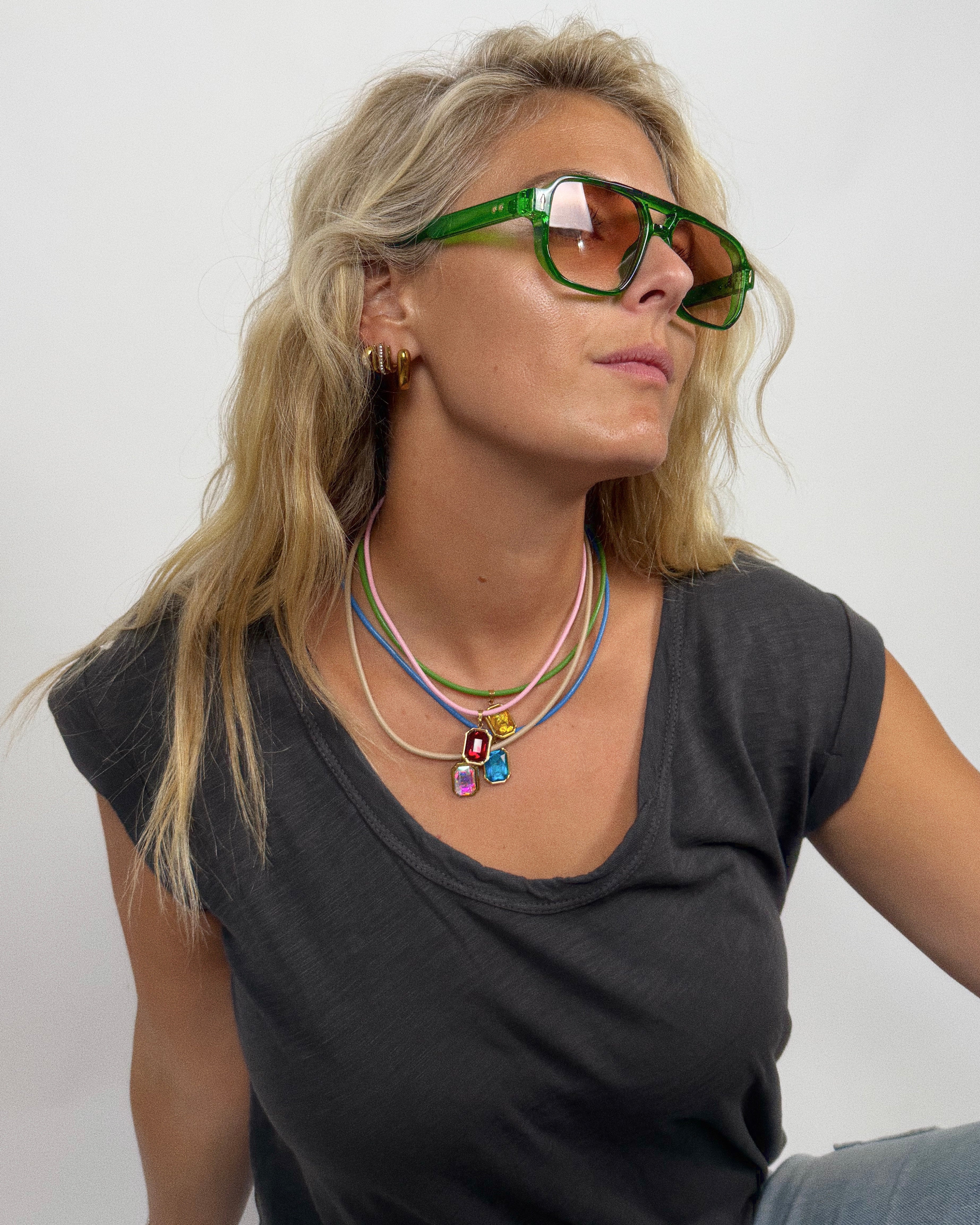 Quin Pendant Necklace : Hypoallergenic and Water Resistant
