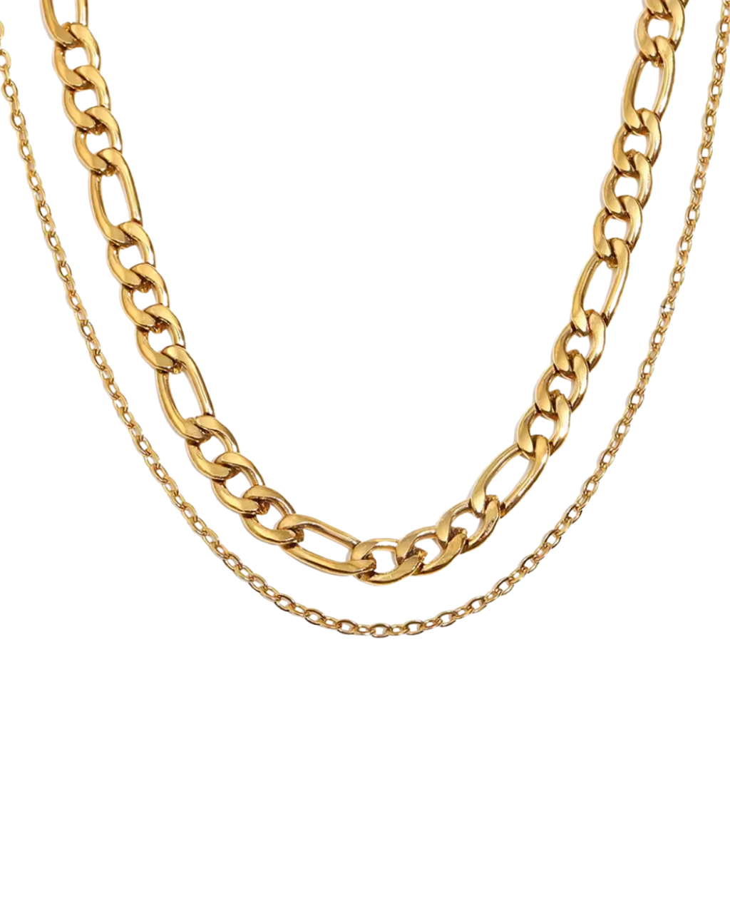 Lightweight Layer Necklace : Hypoallergenic and Water Resistant