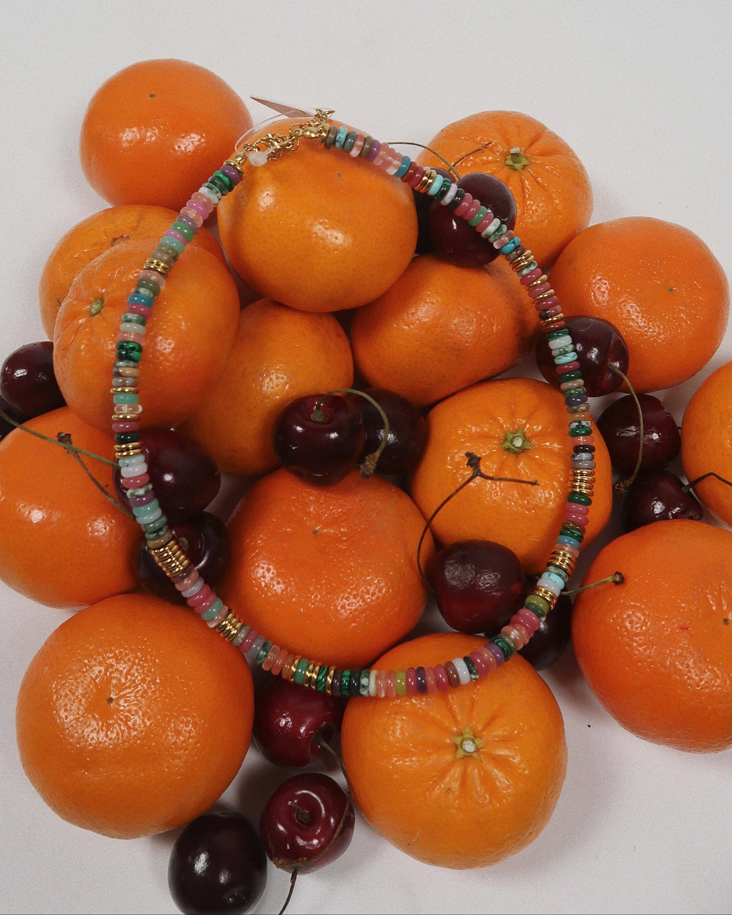 Hamilton Beaded Necklace : Hypoallergenic and Water Resistant