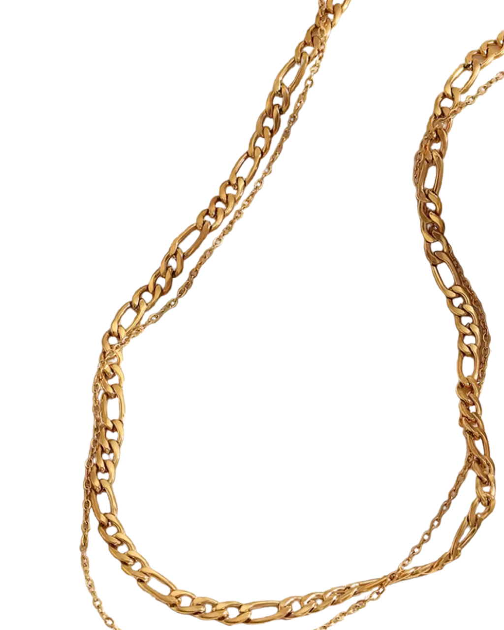 Lightweight Layer Necklace : Hypoallergenic and Water Resistant