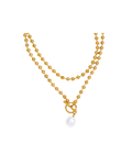 Maison Pearl Wrap Necklace : Hypoallergenic and Water Resistant