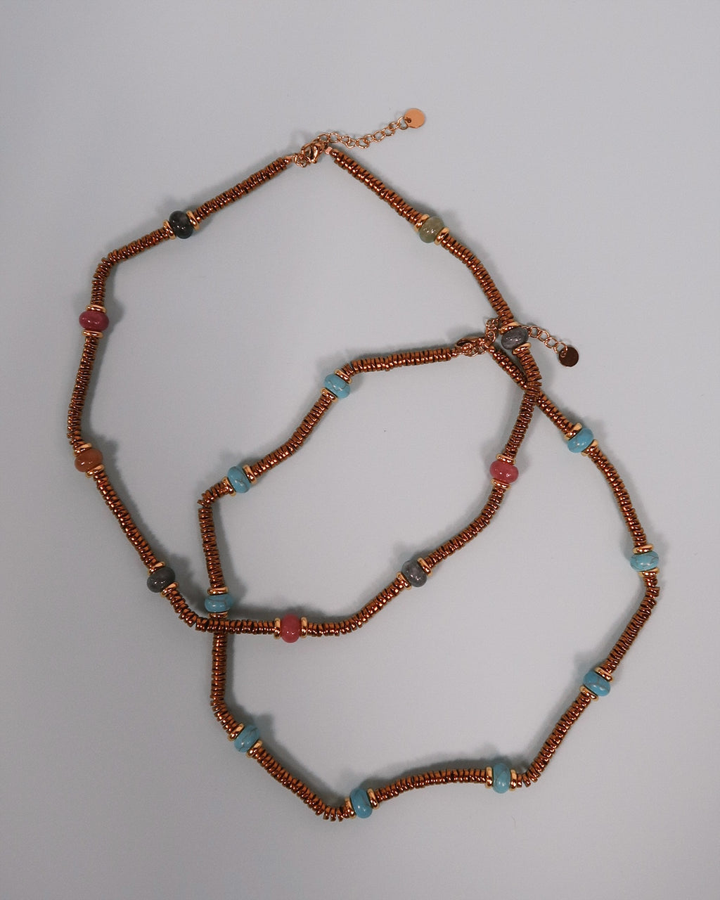 Nora Beaded Necklace : Hypoallergenic and Water Resistant