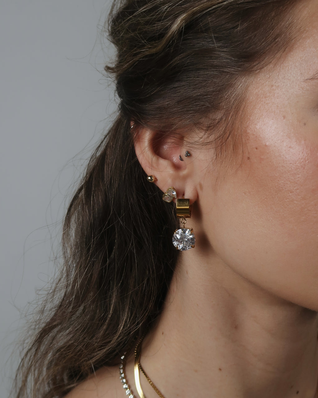 Chloe Hoops : Hypoallergenic and Water Resistant