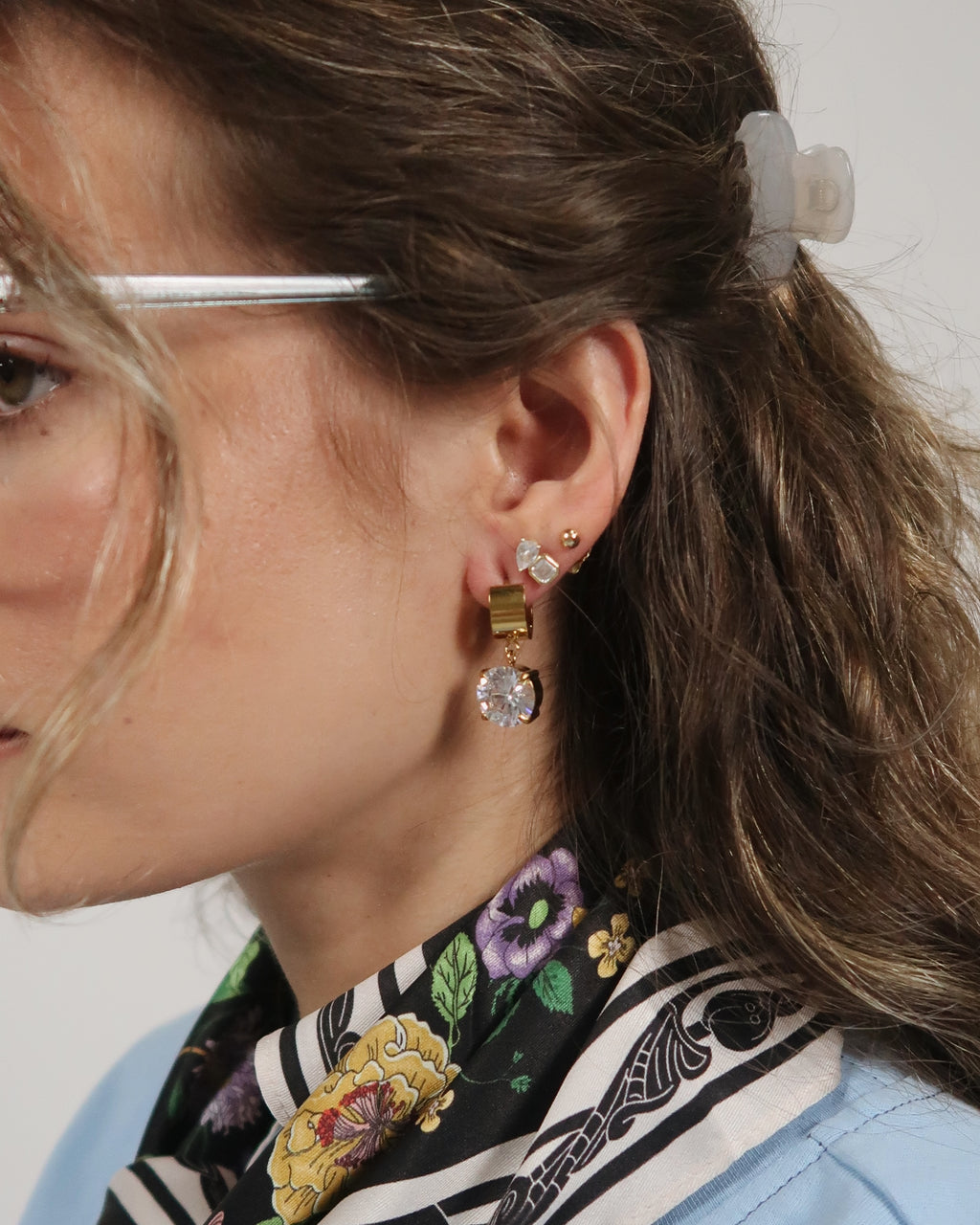 Chloe Hoops : Hypoallergenic and Water Resistant