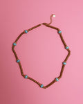 Nora Beaded Necklace : Hypoallergenic and Water Resistant
