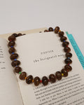 Karson Round Beaded Necklace : Hypoallergenic and Water Resistant
