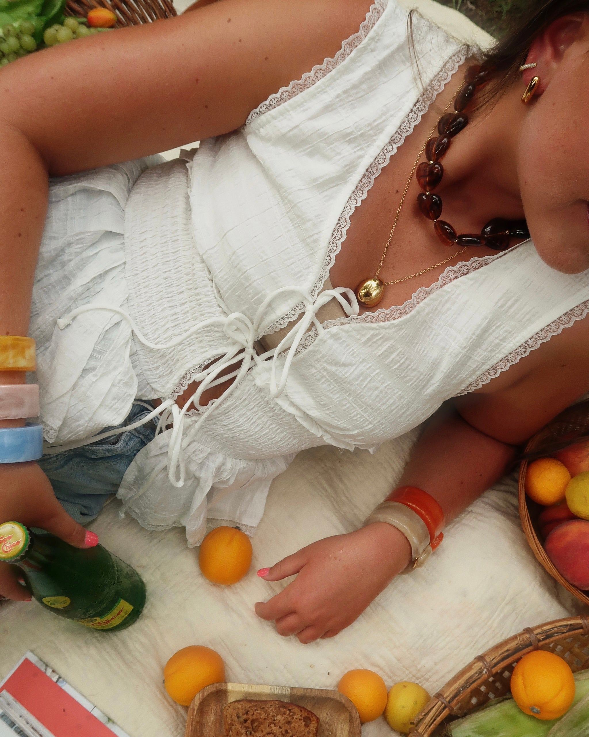 Harley Heart Stone Necklace : Hypoallergenic and Water Resistant