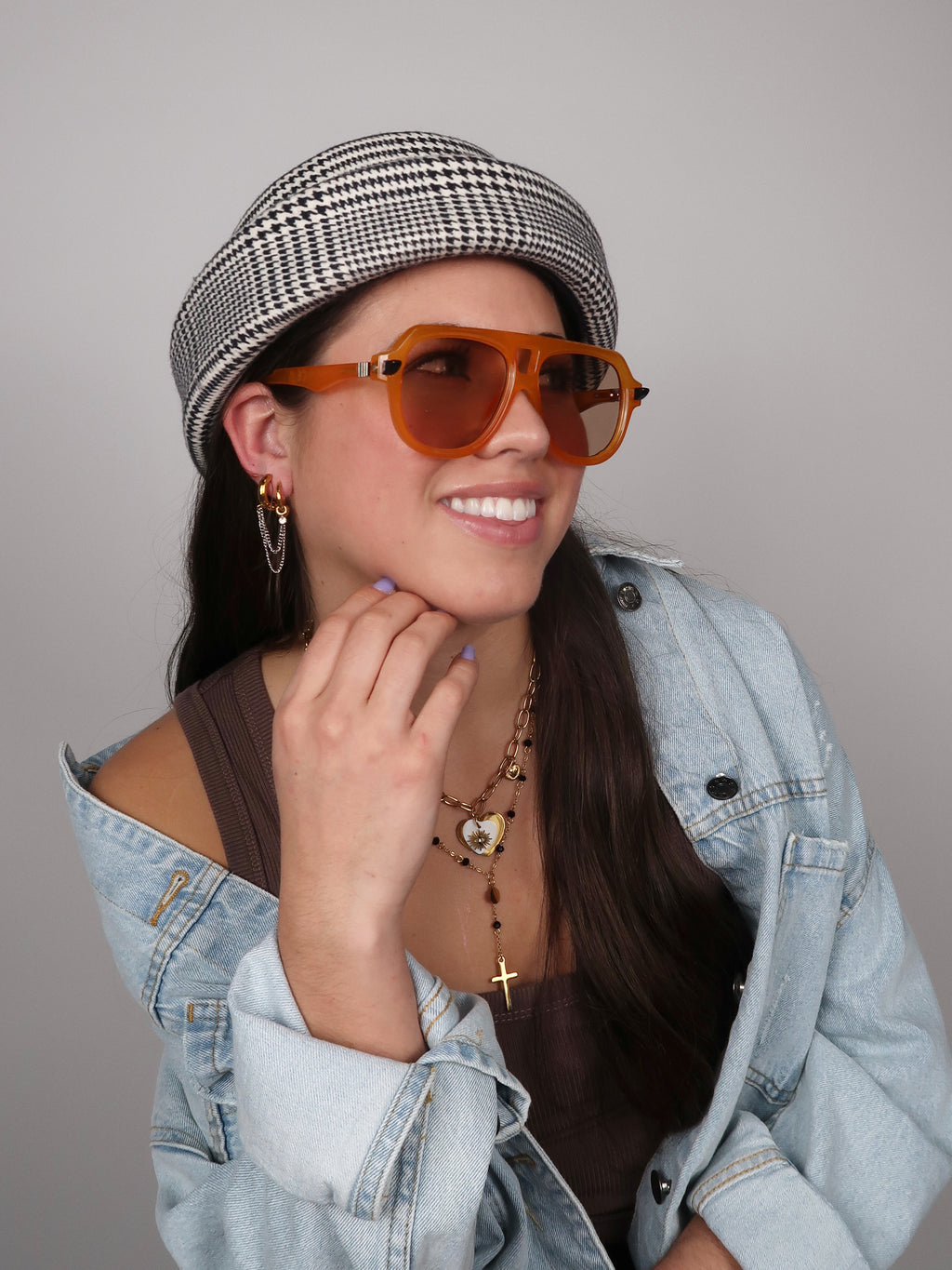 Abbie Heart Necklace : Hypoallergenic and Water Resistant