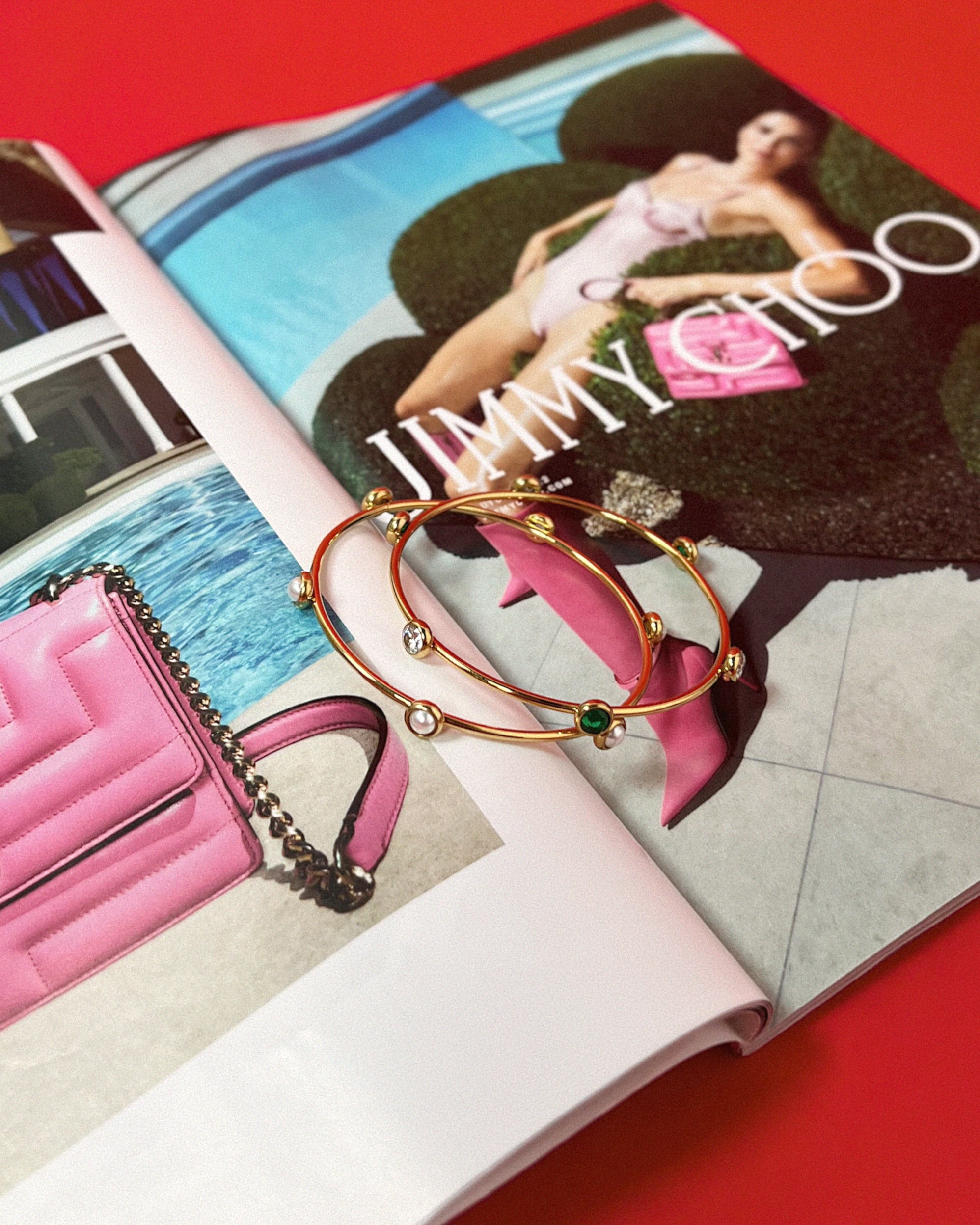 Zoie Bangle : Hypoallergenic and Water Resistant