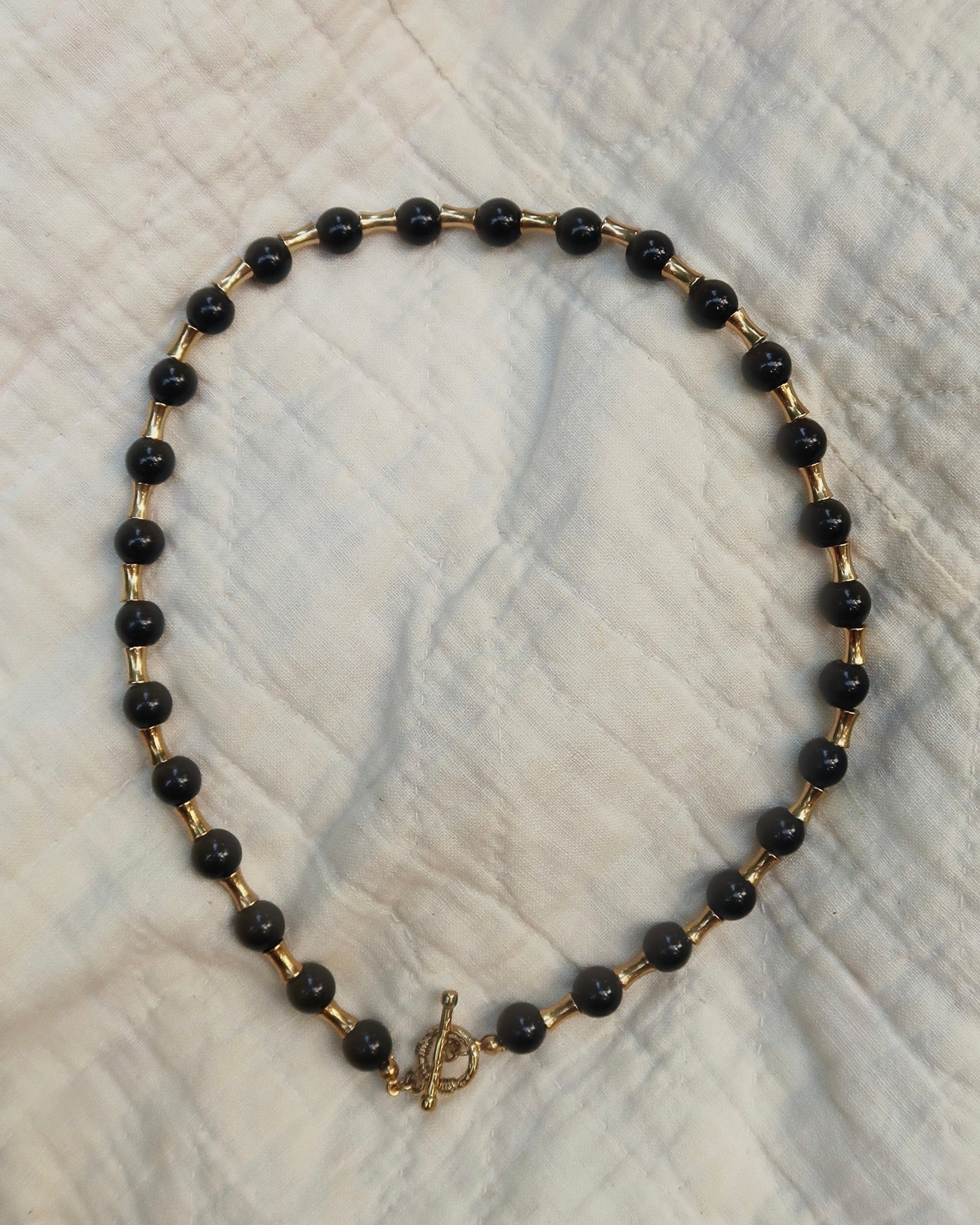 Livi Beaded Necklace : Hypoallergenic and Water Resistant