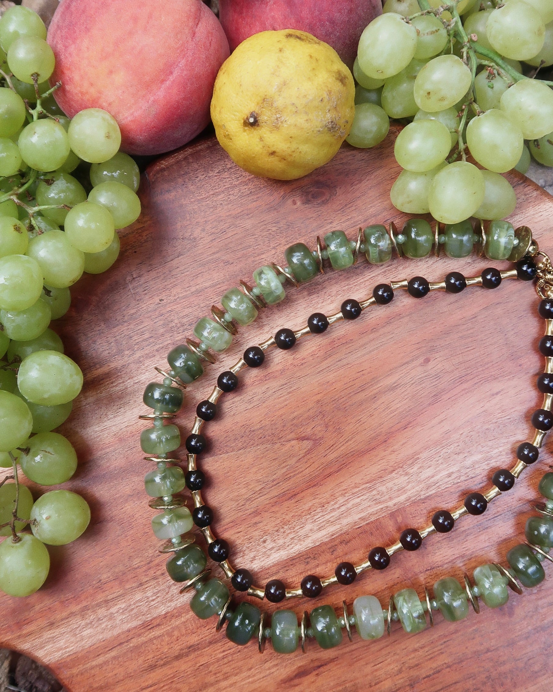 Caroline Beaded Necklace : Hypoallergenic and Water Resistant