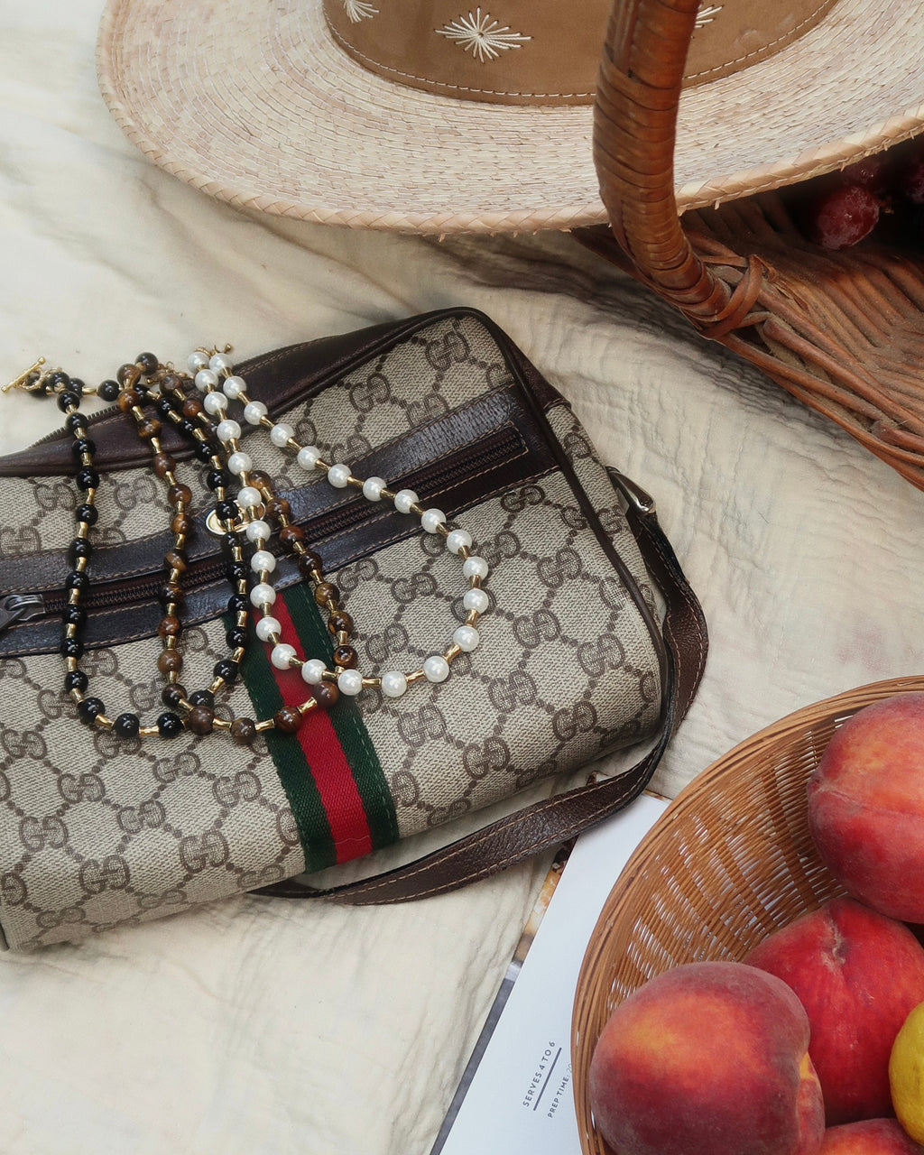 Livi Beaded Necklace : Hypoallergenic and Water Resistant