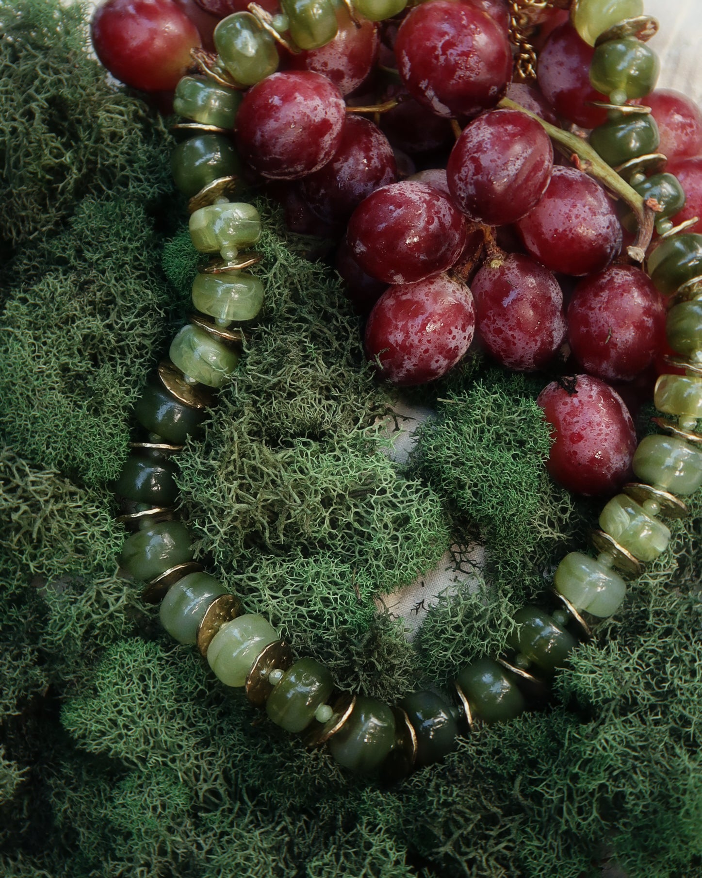 Caroline Beaded Necklace : Hypoallergenic and Water Resistant