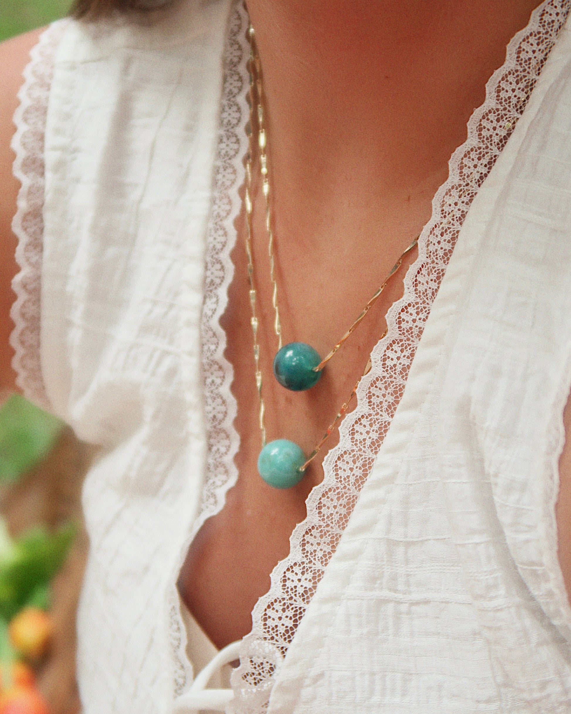 Bobby Necklace : Hypoallergenic and Water Resistant