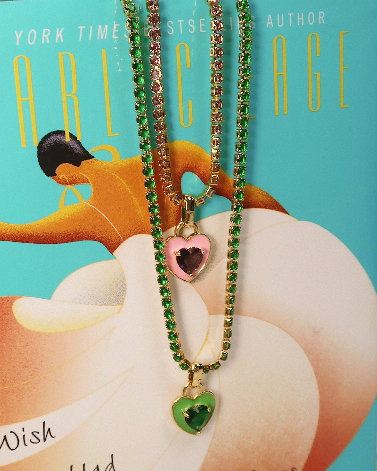 Lucy Love Tennis Necklace : Hypoallergenic and Water Resistant