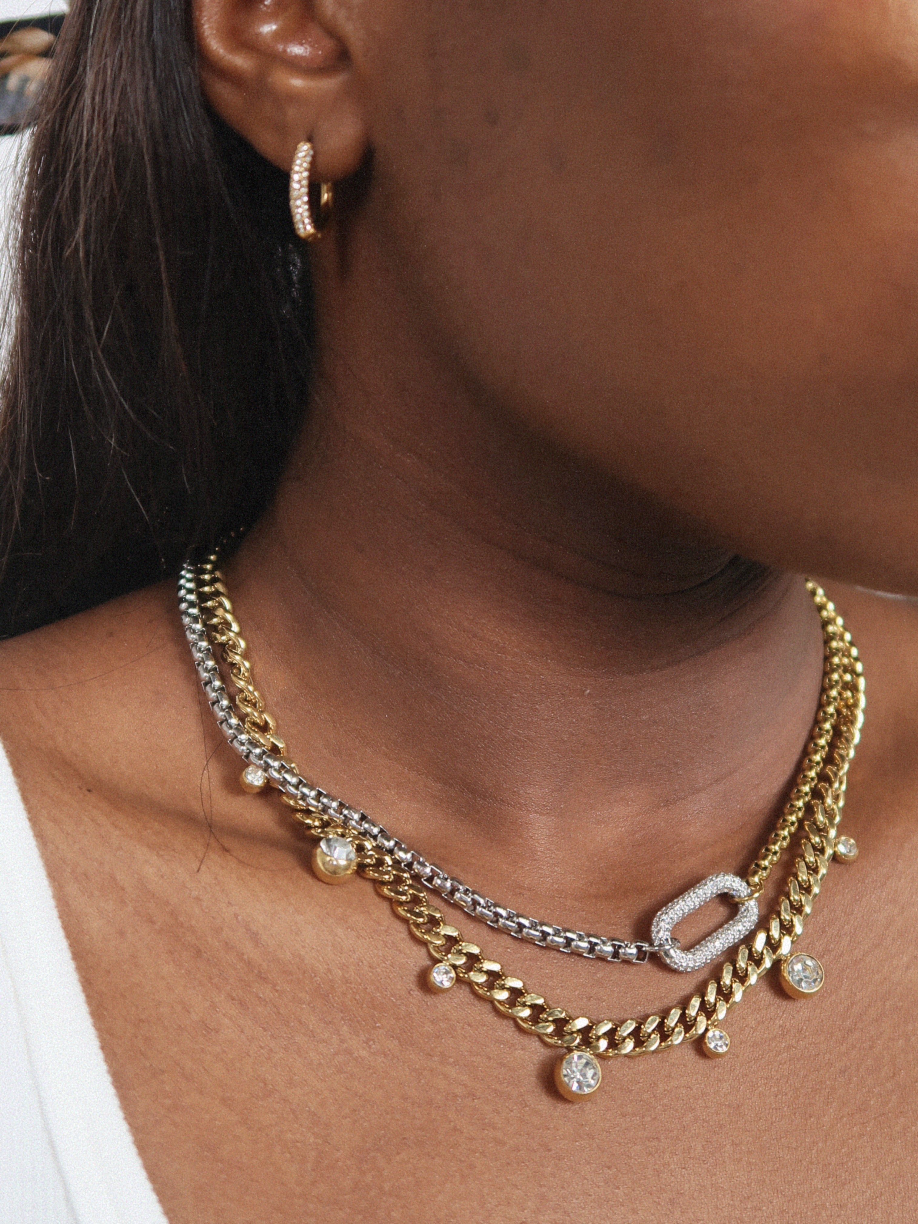 Sunset Blvd Chain Necklace : Hypoallergenic and Water Resistant