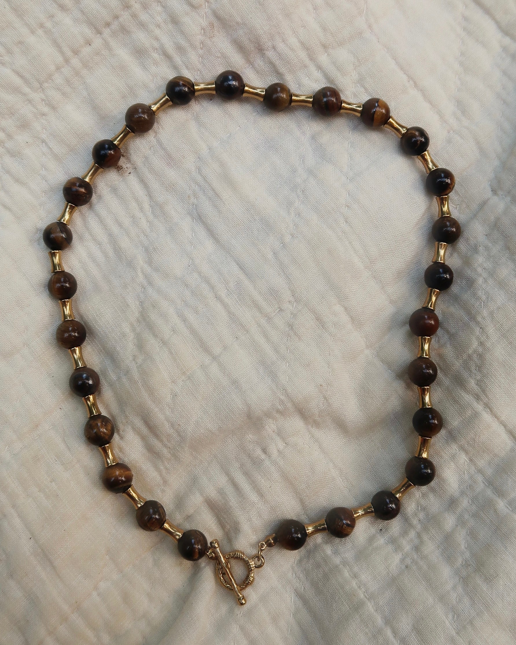 Livi Beaded Necklace : Hypoallergenic and Water Resistant