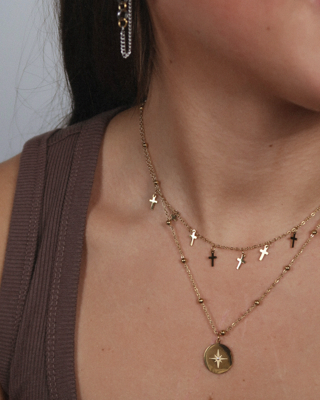 Morning Star Necklace : Hypoallergenic and Water Resistant